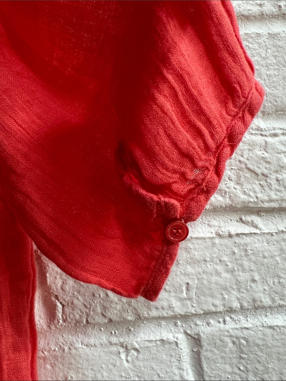 PURE COLLECTION Red Vneck Short sleeve Maxi Dress Dainty Pleats Drawstring waist - Picture 11 of 16